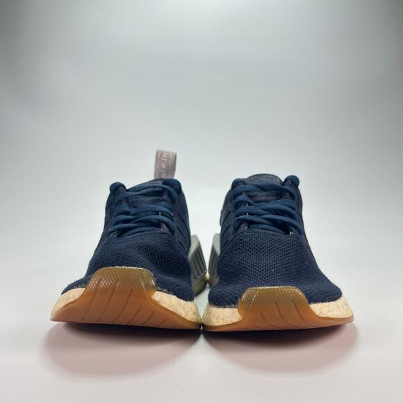 Adidas Originals NMD R2 Blue White Boost Running Shoes BY9316 Women's Size 5 - Picture 2 of 10